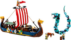 LEGO - 31132 LEGO Creator Viking Gemisi ve Midgard Yılanı