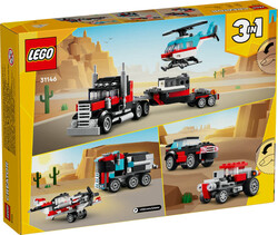 31146 LEGO® Creator Helikopterli Açık Kasa Kamyon - Thumbnail