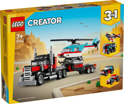 31146 LEGO® Creator Helikopterli Açık Kasa Kamyon - Thumbnail