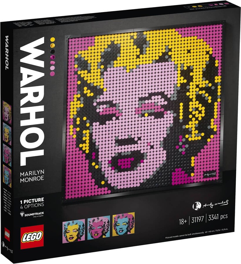 31197 LEGO ART Andy Warhol'un Marilyn Monroe Tablosu