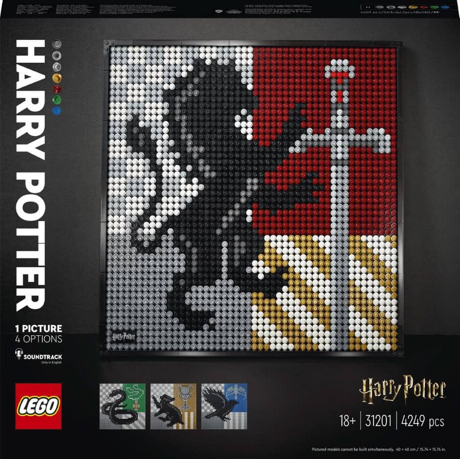 31201 LEGO ART Harry Potter™ Hogwarts™ Crests