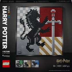 31201 LEGO ART Harry Potter™ Hogwarts™ Crests - Thumbnail