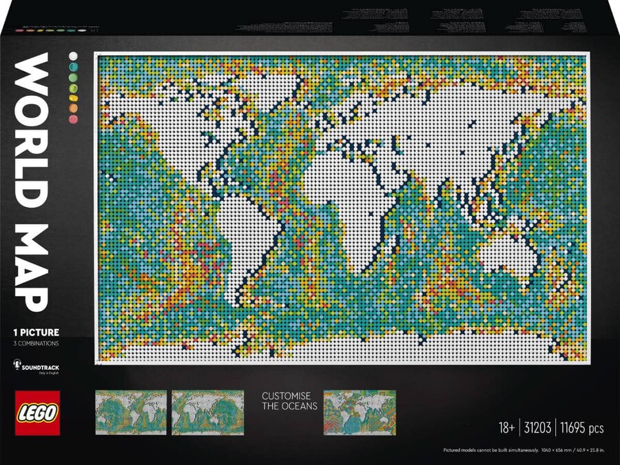 31203 LEGO Art Dünya Haritası