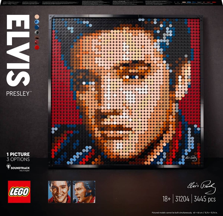 31204 LEGO Art “Kral” Elvis Presley