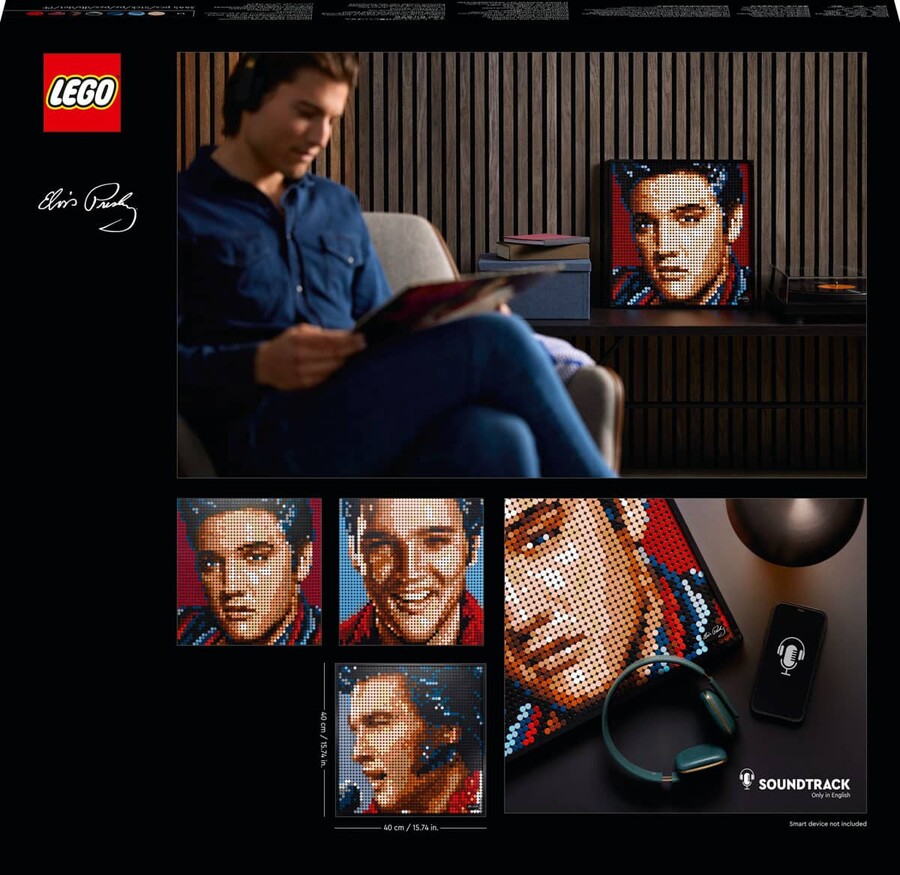 31204 LEGO Art “Kral” Elvis Presley