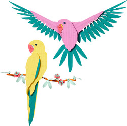 LEGO - 31211 LEGO® ART Fauna Koleksiyonu – Macaw Papağanları