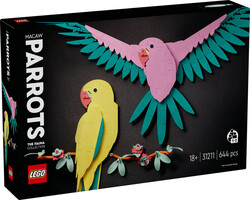 31211 LEGO® ART Fauna Koleksiyonu – Macaw Papağanları - Thumbnail