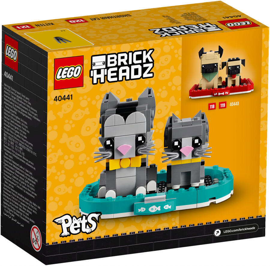 40441 LEGO BrickHeadz Shorthair Kediler