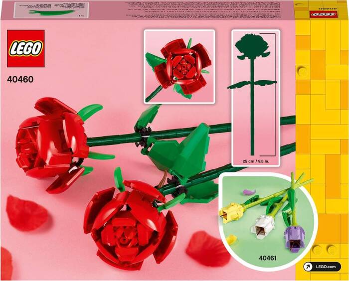 LEGO 40460 LEGO Iconic (Creator Sadece LEGO Store'da, Yetişkinlerin Dünyası, LEGO Özel (EXCLUSIVE) Ürünler, Botanik - Çiçekler Seri