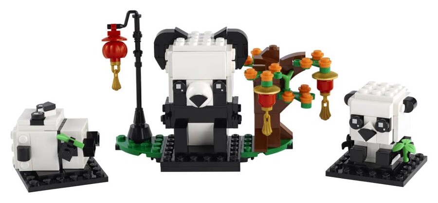40466 LEGO BrickHeadz Çin Yeni Yılı Pandaları