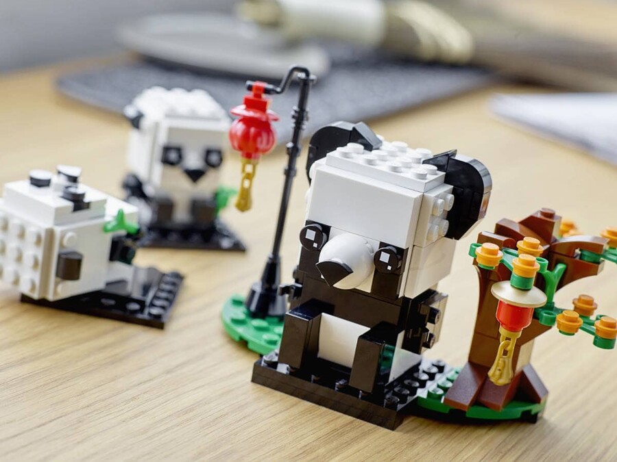 40466 LEGO BrickHeadz Çin Yeni Yılı Pandaları