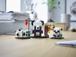 40466 LEGO BrickHeadz Çin Yeni Yılı Pandaları - Thumbnail