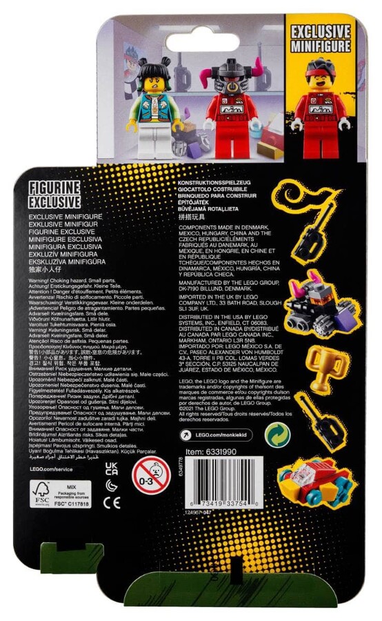 40472 LEGO Monkie Kid Monkie Kid'in Uzaktan Kumandalı Yarışı