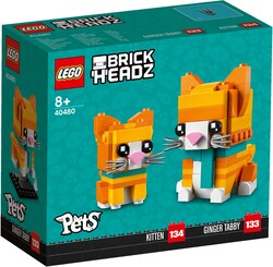 40480 LEGO BrickHeadz Tekir Kedi - Thumbnail