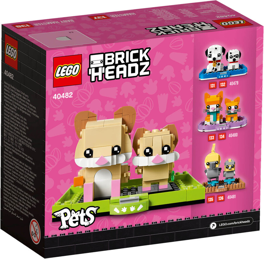 40482 LEGO BrickHeadz Hamster