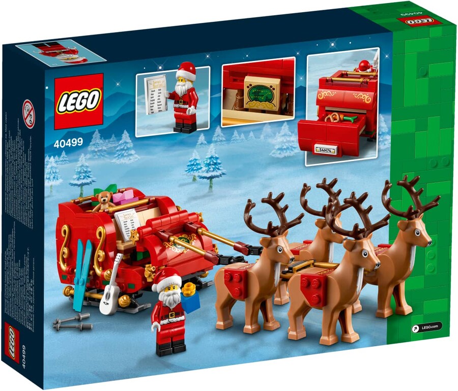 40499 LEGO Iconic Noel Babanın Kızağı