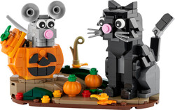 LEGO - 40570 LEGO Iconic Cadılar Bayramı Kedi ve Fare