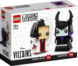 BrickHeadz - 40620 LEGO® Disney Classic Cruella ile Malefiz (1)