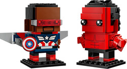 BrickHeadz - 40668 LEGO® Marvel Kaptan Amerika ve Red Hulk Figürleri