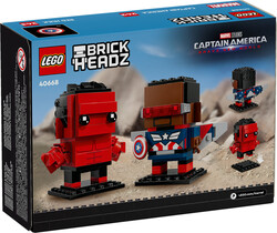 40668 LEGO® Marvel Kaptan Amerika ve Red Hulk Figürleri - Thumbnail