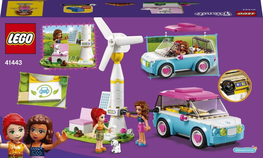 41443 LEGO Friends Olivia'nın Elektrikli Arabası