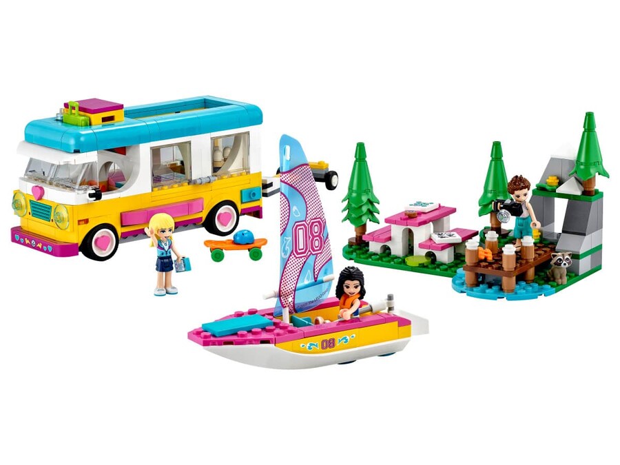 41681 LEGO Friends Orman Karavanı ve Teknesi