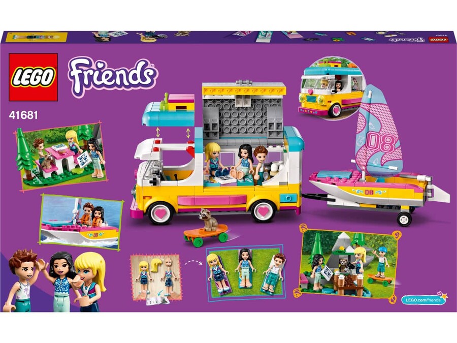 41681 LEGO Friends Orman Karavanı ve Teknesi