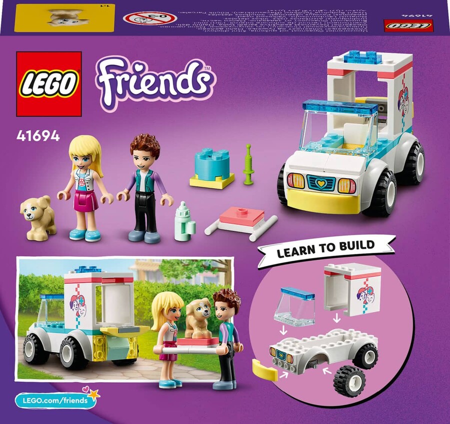 41694 LEGO Friends Evcil Hayvan Kliniği Ambulansı