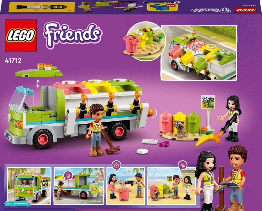 41712 LEGO Friends Geri Dönüşüm Kamyonu