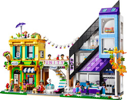 LEGO - 41732 LEGO® Friends Şehir Merkezi Çiçek ve Tasarım Dükkanları