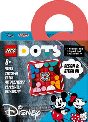 41963 LEGO DOTS Mickey Fare ve Minnie Fare Dikilebilir Kare Parça - Thumbnail