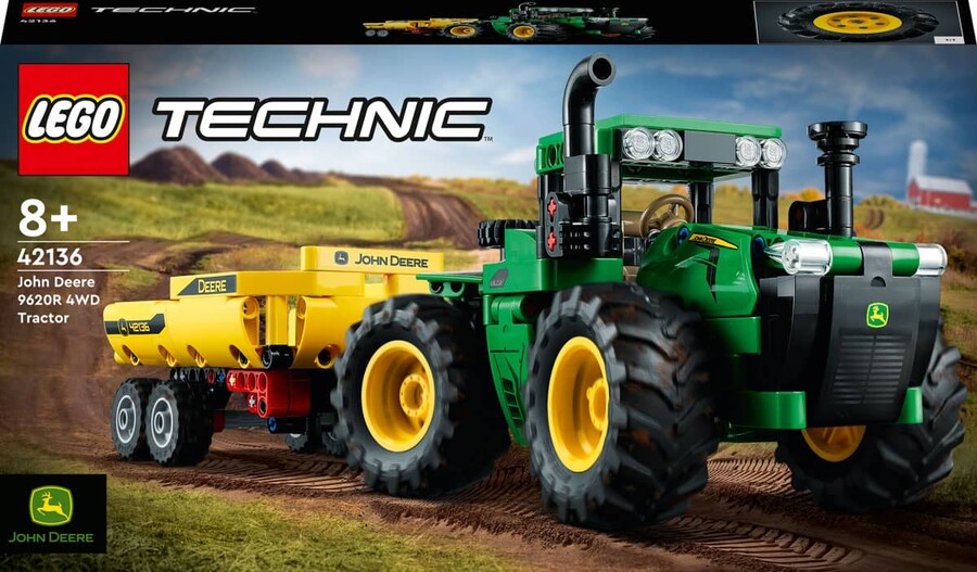 42136 LEGO Technic John Deere 9620R 4WD Traktör