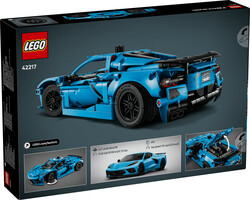42217 LEGO® Technic Chevrolet Corvette Stingray Mavi - Thumbnail