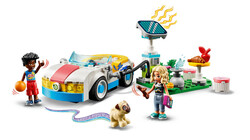 42609 LEGO® Friends Elektrikli Araba ve Şarj İstasyonu - Thumbnail