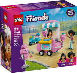 Friends - 42643 LEGO® Friends Pamuk Şeker Standı ve Scooter (1)