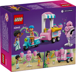 42643 LEGO® Friends Pamuk Şeker Standı ve Scooter - Thumbnail