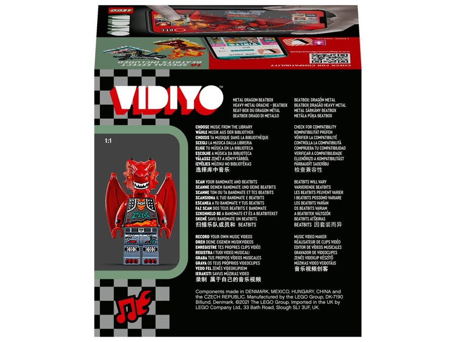 43109 LEGO VIDIYO™ Metal Dragon BeatBox
