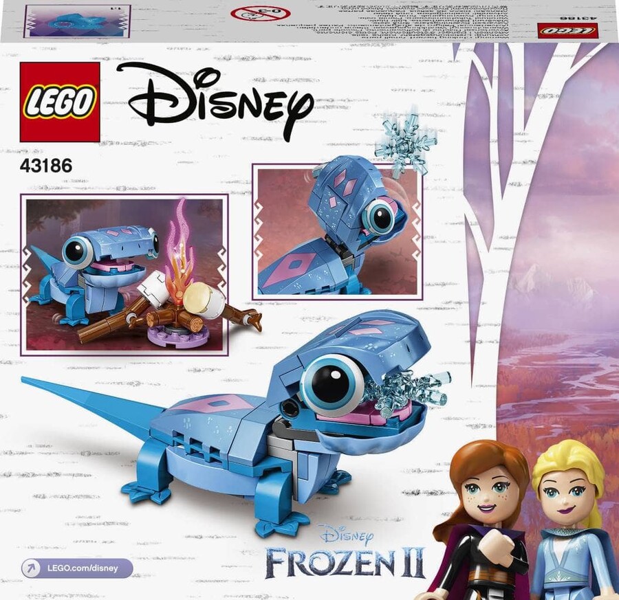 43186 LEGO | Disney Princess Semender Bruni Parçalarla Yapılan Karakter