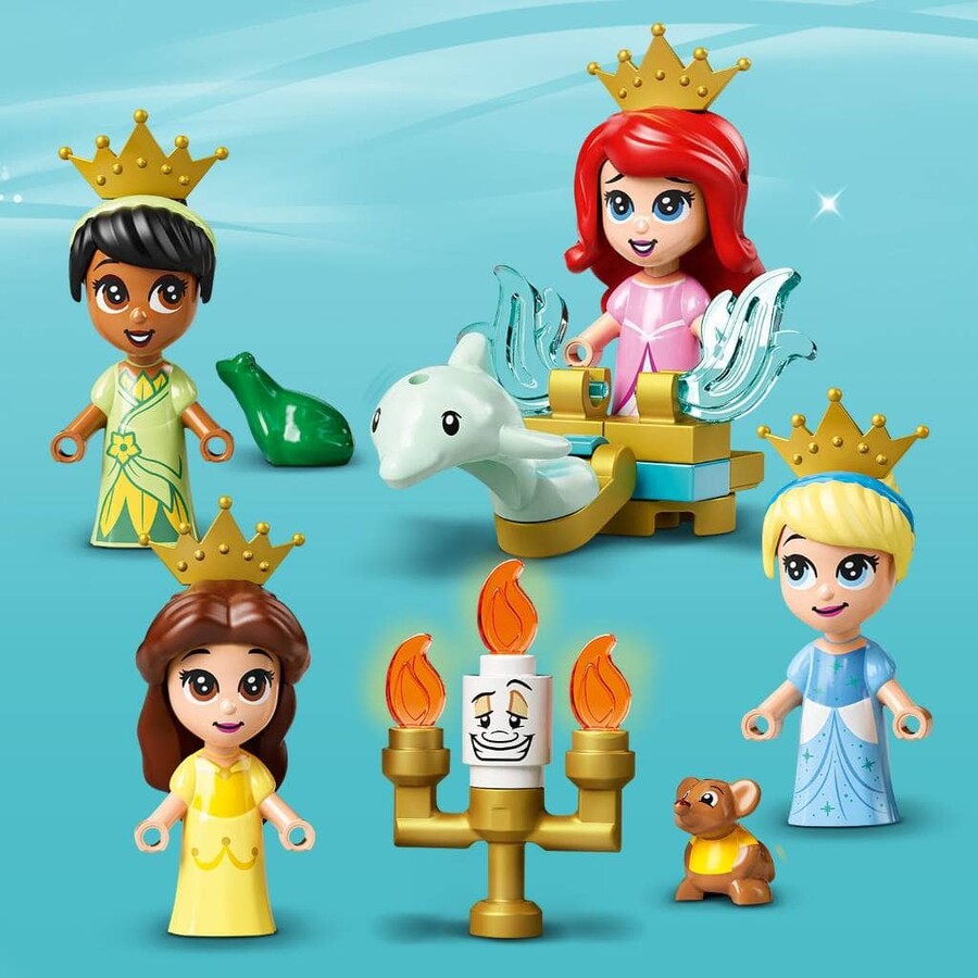 43193 LEGO Disney Princess Ariel, Belle, Sindirella ve Tiana'nın Hikaye Kitabı Macerası