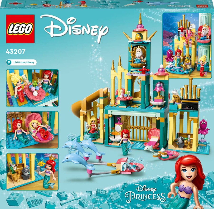 43207 LEGO I Disney Princess™ Ariel'in Su Altı Sarayı