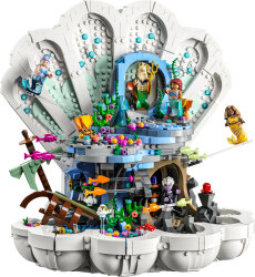 Disney™ - 43225 LEGO® | Disney Küçük Deniz Kızı Kraliyet İstiridyesi