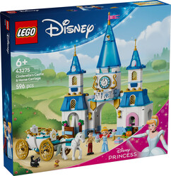 LEGO - 43275 LEGO® Disney Princess Sindirella’nın Şatosu ve At Arabası (1)