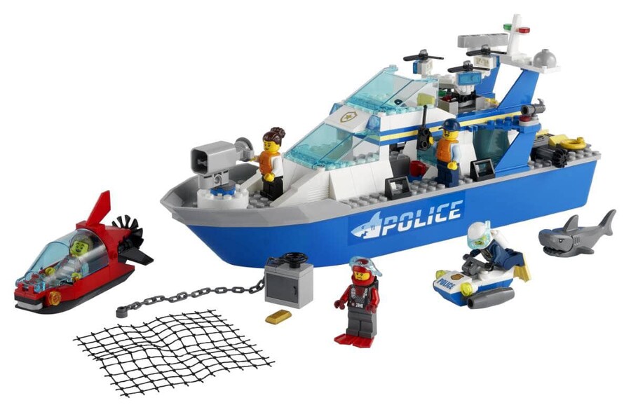 60277 LEGO City Polis Devriye Botu