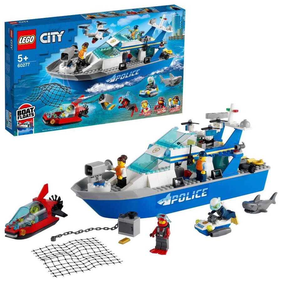 60277 LEGO City Polis Devriye Botu