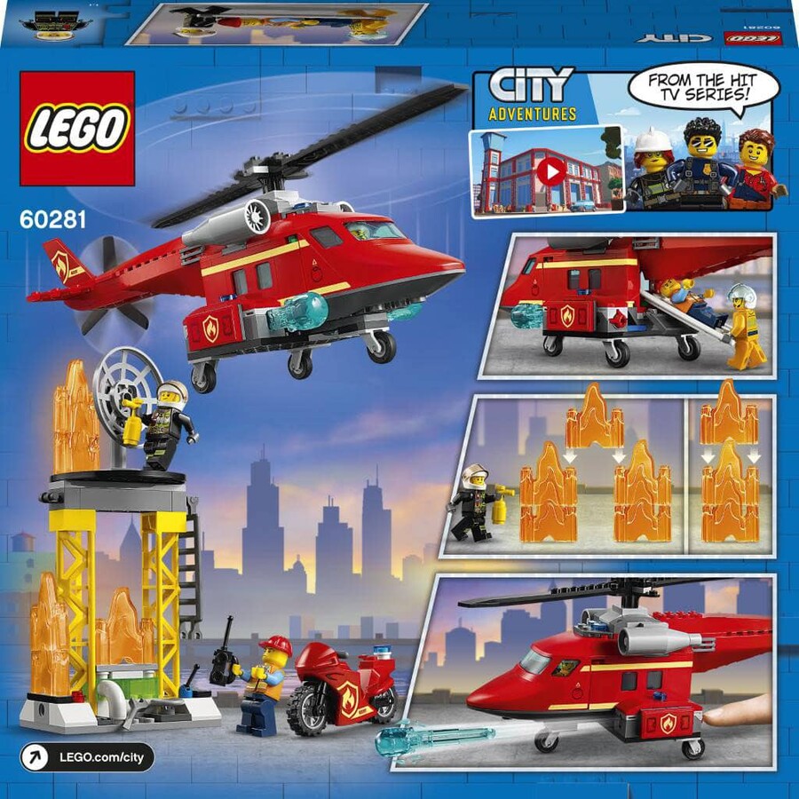 60281 LEGO City İtfaiye Kurtarma Helikopteri