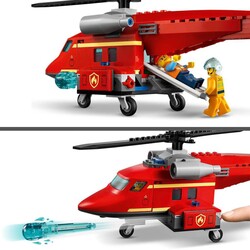 60281 LEGO City İtfaiye Kurtarma Helikopteri - Thumbnail