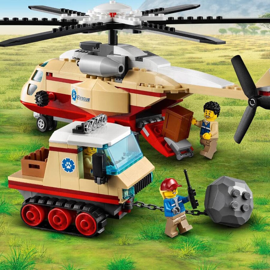 60302 LEGO City Vahşi Hayvan Kurtarma Operasyonu