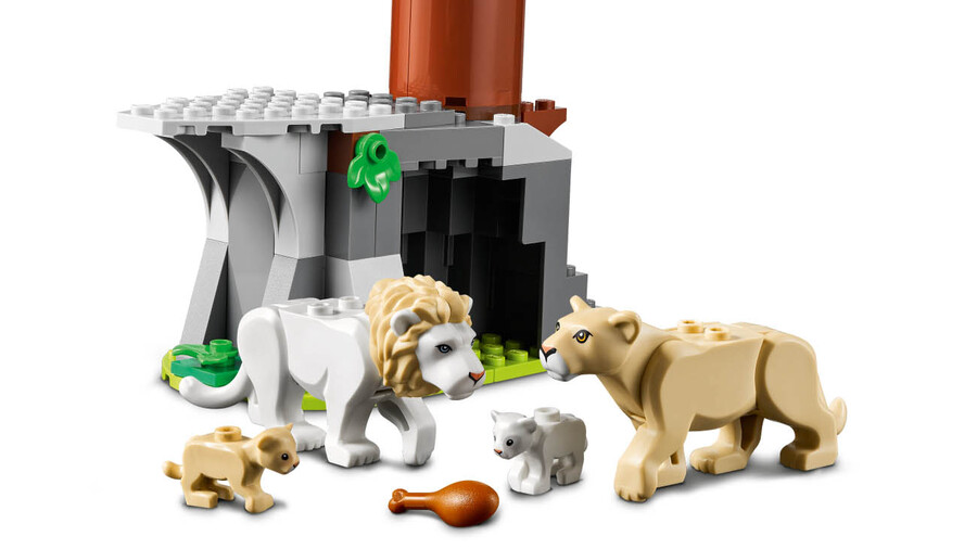 60307 LEGO City Vahşi Hayvan Kurtarma Kampı