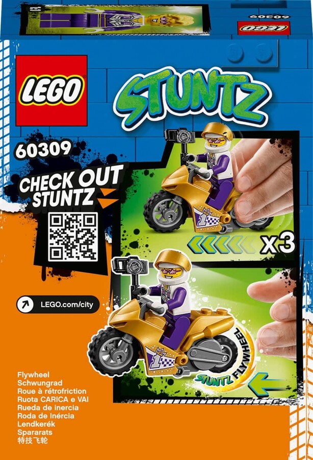 60309 LEGO City Kameralı Gösteri Motosikleti