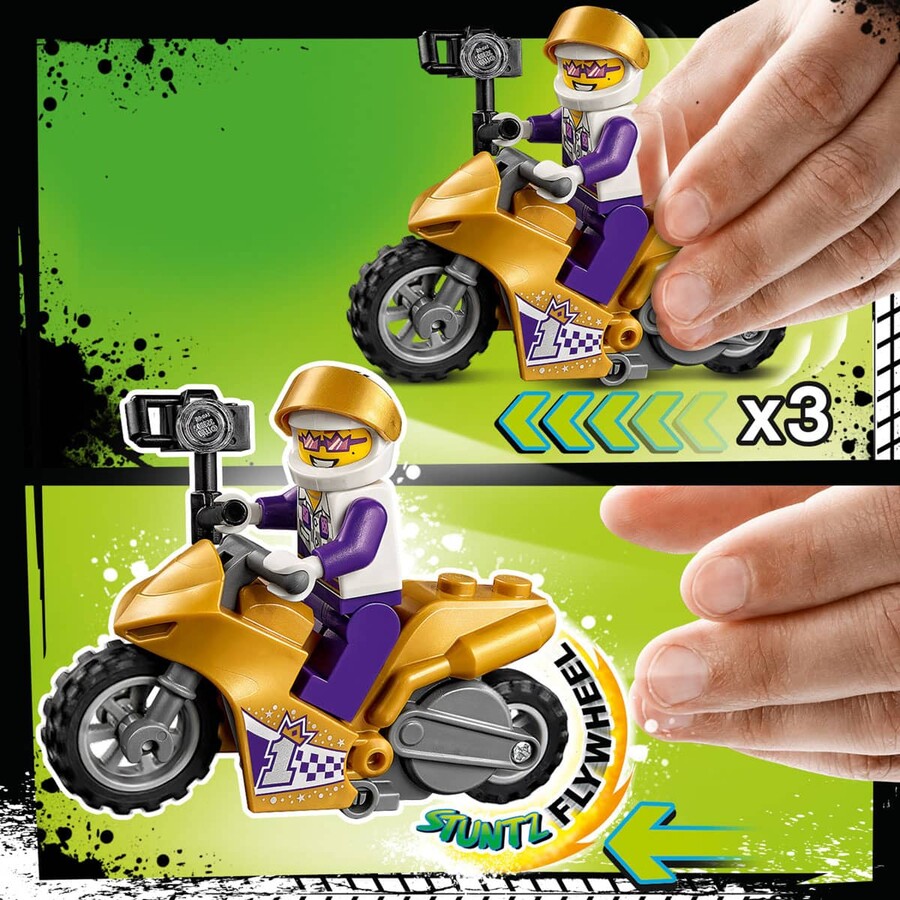 60309 LEGO City Kameralı Gösteri Motosikleti